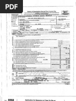 Rise and Shine America IRS Form 990 FY2011