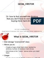 GEOM - VIRSTOR - Virtualized Disk Storage For FreeBSD