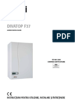 Centrala Termica Ferroli Divatop f37 - 37 KW - Fisa - Tehnica