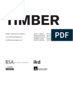 Timber Design + Fabrication Competition Brief