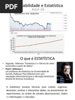 Probabilidade e Estatística -Aula 4 -Revisão de Conceitos