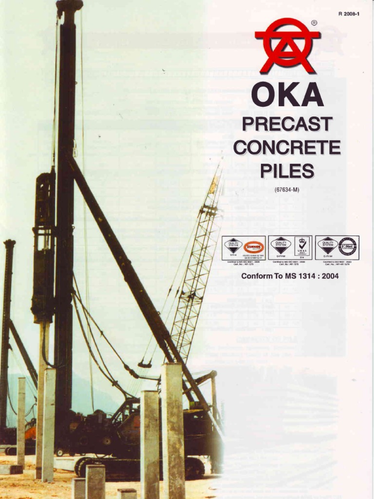 Rc_piles - Oka | Deep Foundation | Concrete