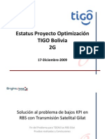 BO56-091217 Estatus Optimizacion TIGO Bolivia 2G @ 17Dic09