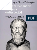 History of Greek Philosophy Guthrie Tomo IV