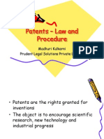 Patents - Law and Procedure: Madhuri Kulkarni Prudent Legal Solutions Private Limited