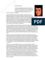 Biography of Sor Juana Ines de La Cruz