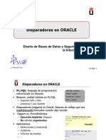 Disparadores Oracle