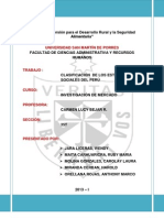 Clasificacion NSC en El Peru