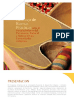 CONADI- OrIGENES- Catalogo Buenas Practicas Para El Fortalecimiento de Comunidades Indigenas