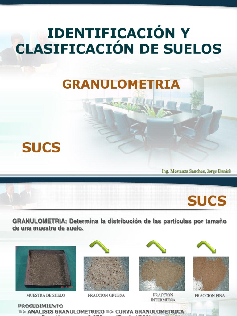 CLASIFICACION DE SUELOS (SUCS).ppt Edificio sustentable