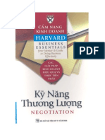 Cẩm nang kinh doanh harvard- Kỹ năng thương lượng