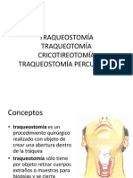 TRAQUEOSTOMÍA