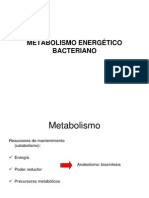 Metabolismo Energetico Bacteriano