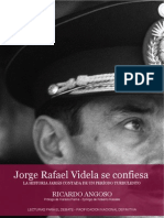 Libro: "Jorge Rafael Videla Se Confiesa". Autor: Ricardo Angoso