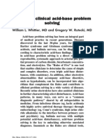 Primer on Clinical Acid-base Problem