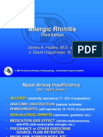 Allergic Rhinitis: James A. Hadley, M.D. and J. David Osguthorpe, M.D