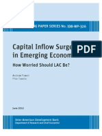 Capital Inflow Surges in Emerging Economies - How Worried Should LAC Be