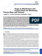 Quality and Control  Control Charts for Monitoring
Process