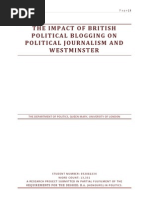 Download The Impact of British Political Blogging on Political Journalism and Westminster by chogantaylor SN14215111 doc pdf
