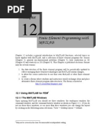 Finite Element Programming With MATLAB