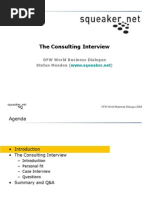 Download squeakernet Consulting Interview Preparation by koelschman SN14215292 doc pdf