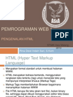 Pengenalan HTML