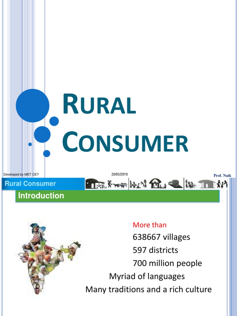 Understanding Rural Consumer Behavior | PDF