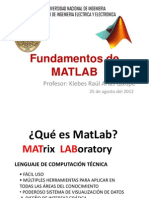 Fundamentos de Matlab Clase1