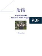 Stop Headache Pressure Point Program