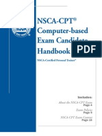 Nsca-Cpt Computer-Based Exam Candidate Handbook: NSCA-Certified Personal Trainer