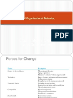 Organizational Change and Development: Essentials of Organizational Behavior