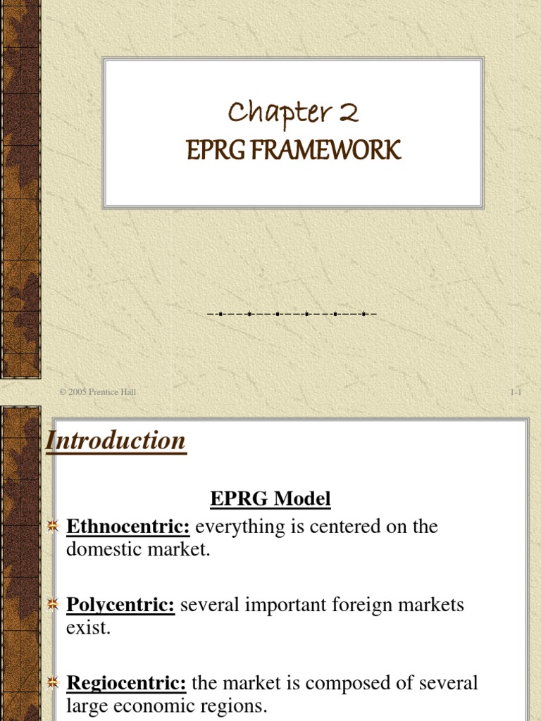 EPRG Framework in International Marketing | PDF | Strategic Management ...
