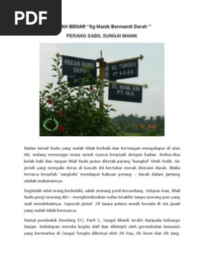 Perang Sabil Sg Manik Pdf