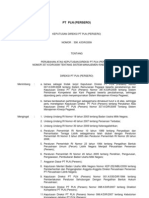 308.k.dir.2009 Tentang Perubahan Atas Keputusan Direksi PT PLN (Persero) Nomor 337.k.dir.2008