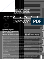 Piano Yamaha YPT 220 ESP