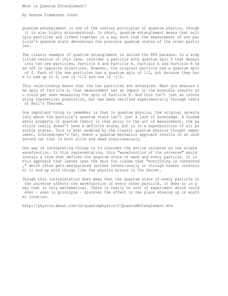 QUANTUM ENTANGLEMENT THEORY PDF visual data 3