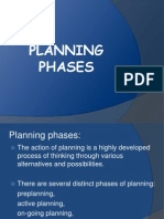 Planning Phases