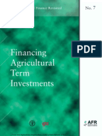 Financing Agricultural Term Investments