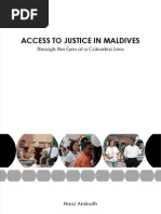 Access to Justice- through the eyes of a colourless lens