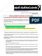 Atención A La Diversidad e Itinerarios LOMCE