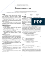 Determining Asphalt Volume Correction To A Base Temperature: Standard Practice For