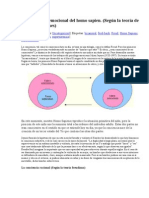 La Conciencia Emocional Dl Homo-Sapiens