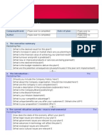 Marketing Plan Template