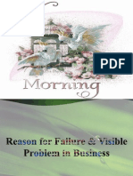 31682661 Reason for Failure and Visible Problem