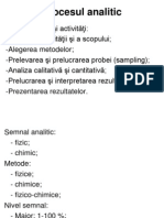 Procesul Analitic