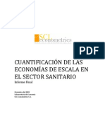 Cuantificacion de Economias de Escala