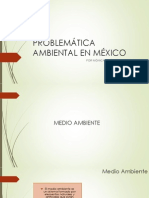 PROBLEMÁTICA AMBIENTAL EN MÉXICO