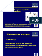 Vortrag Europäisches Sprachenportfolio 2005