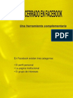 Facebook Grupos Instructivo