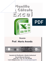 Planilla de Calculos Excel 2012 PDF